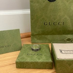Mens Gucci Ring, Size 26 (Italian) / 11.5 (American)